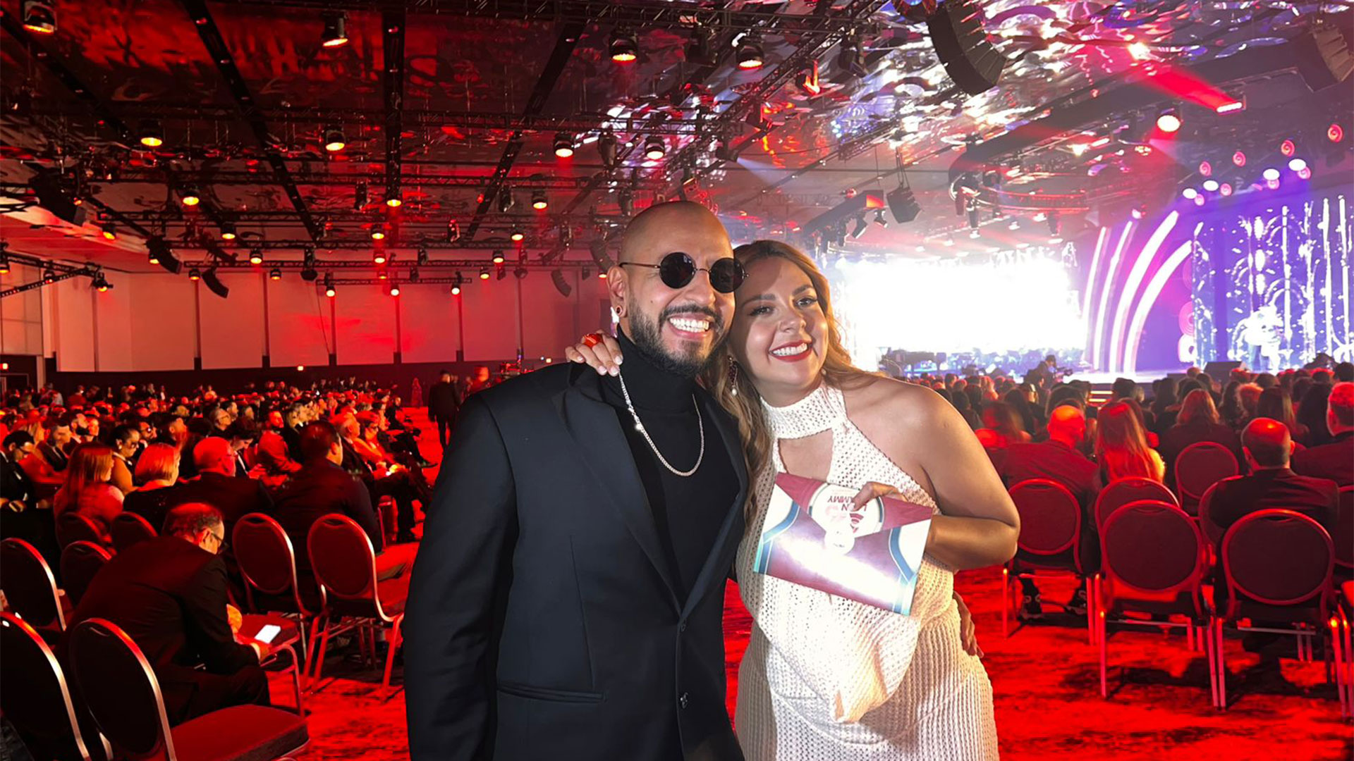 Diana Burco y Carlos Ortiz