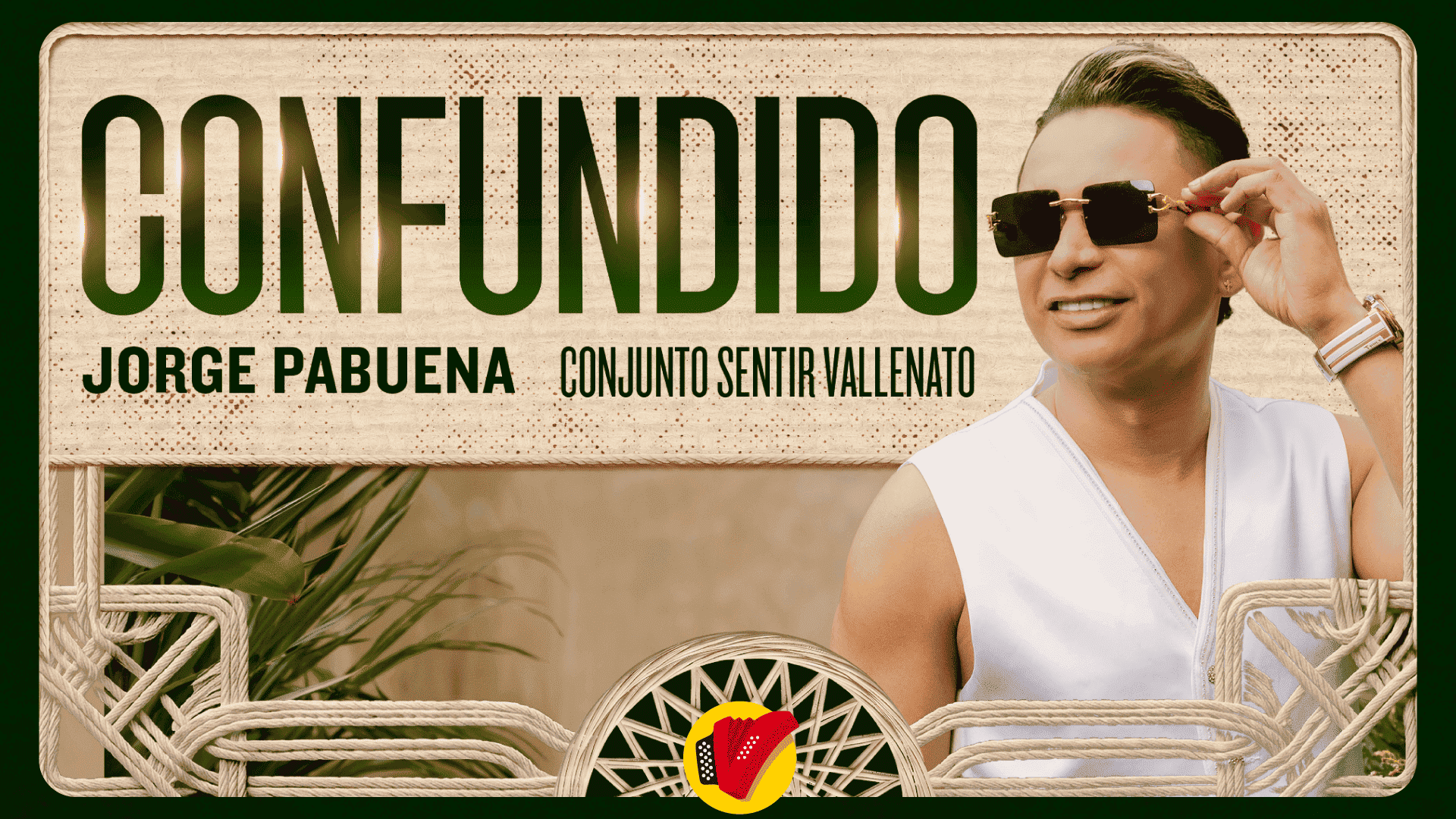 Jorge Pabuena y Sentir Vallenato estrenan "Confundido"