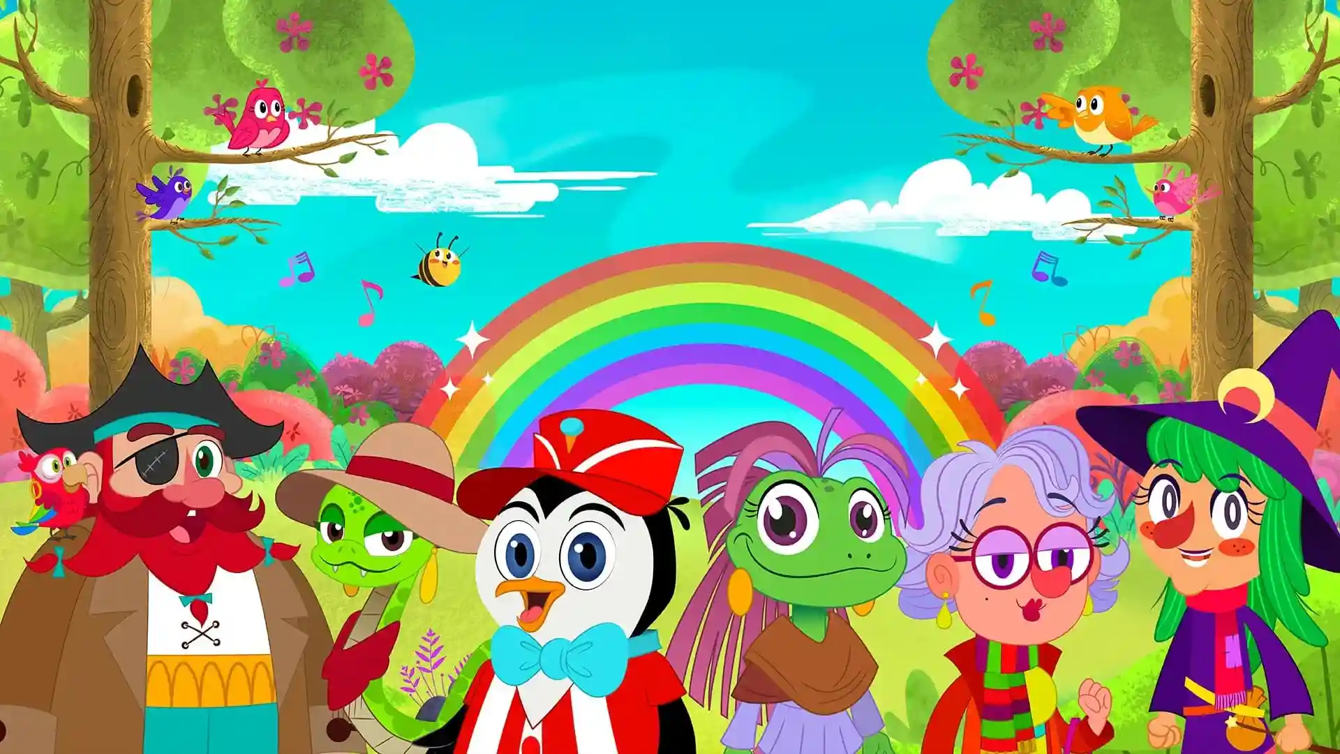 Personajes de Mundo Canticuentos